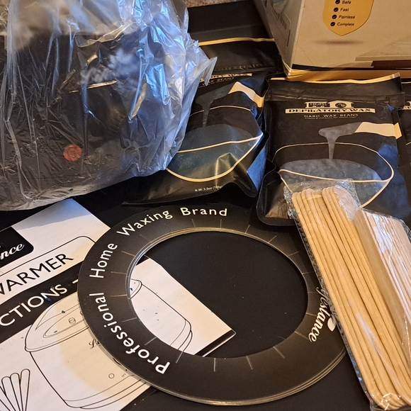 NEW Lifestance Hair Remover Waxing Kit Digital Wax Warmer & 4 Packs Wax Beads - Picture 2 of 10